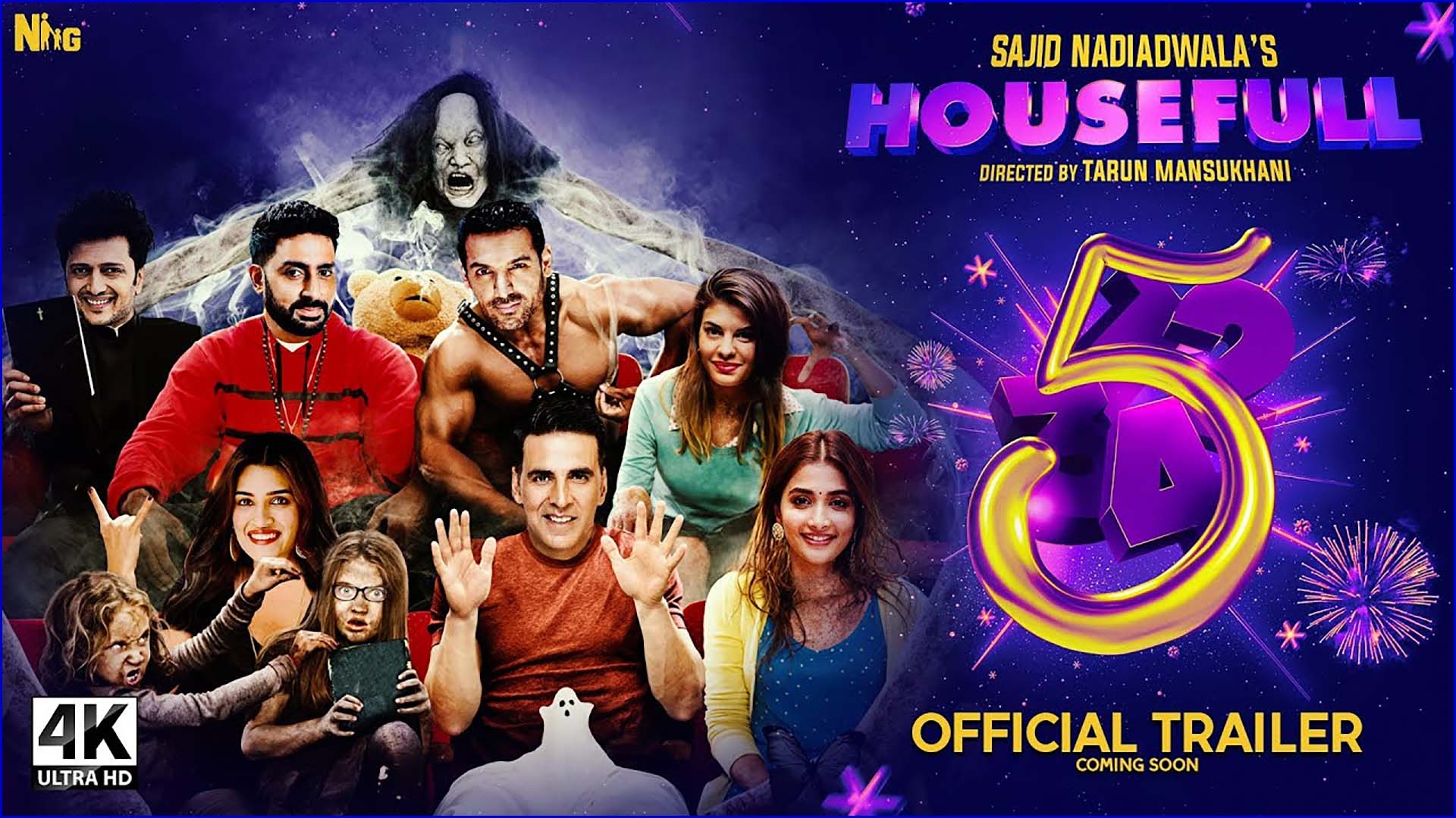 Housefull 5 का वर्ल्ड टीवी प्रीमियर: 11 अक्टूबर की रात Star Gold पर हँसी का धमाका