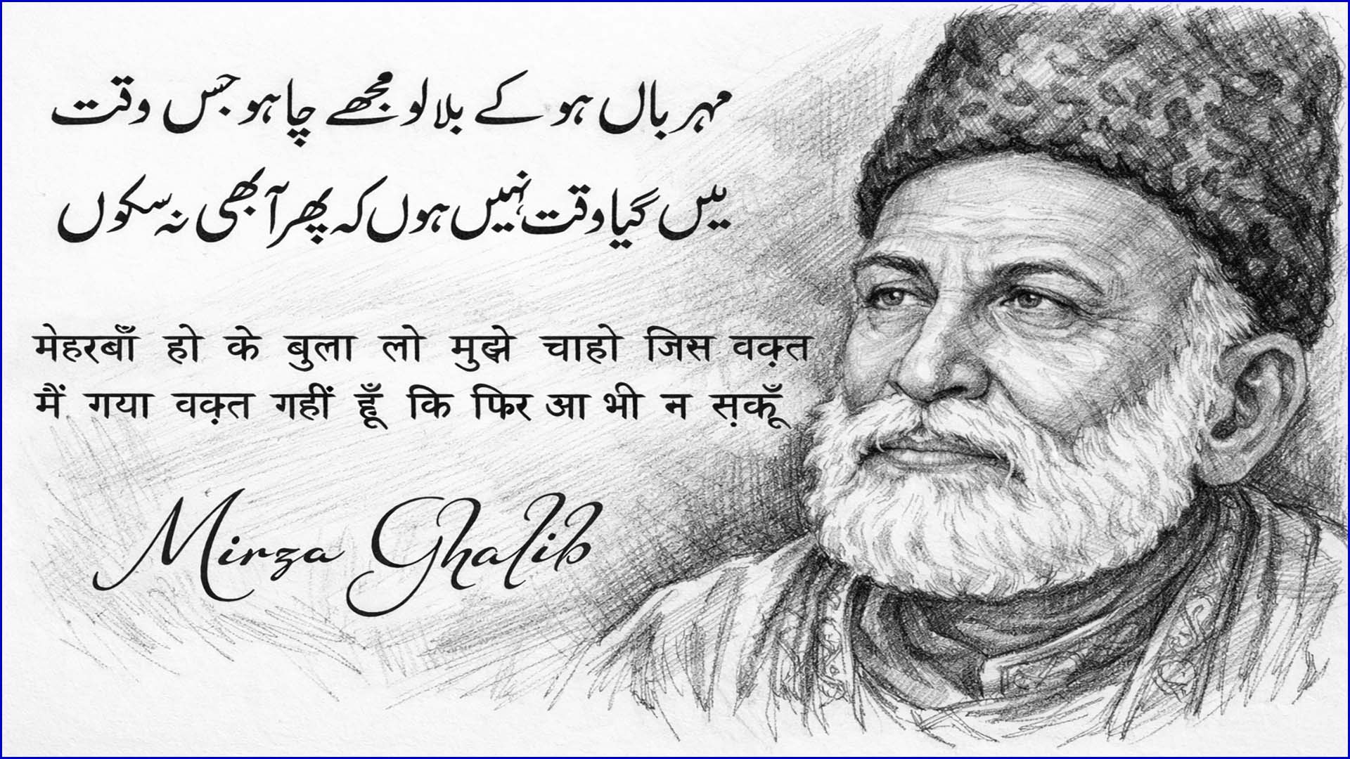 मिर्जा गालिब – महान रचनाकार | जन्मदिन विशेष पर साहित्यिक विरासत का स्मरण