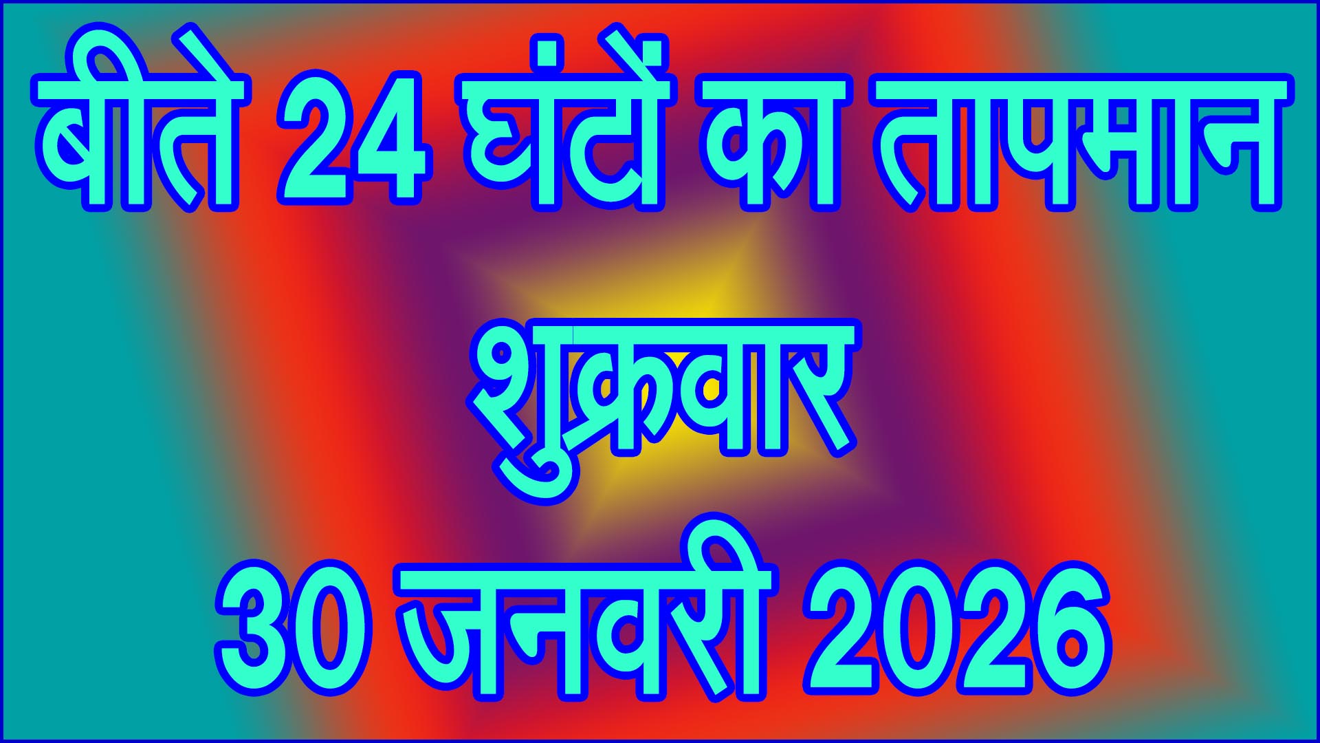 बदला मौसम का मिजाज, बीते 24 घंटों में तापमान में उतार-चढ़ाव दर्ज