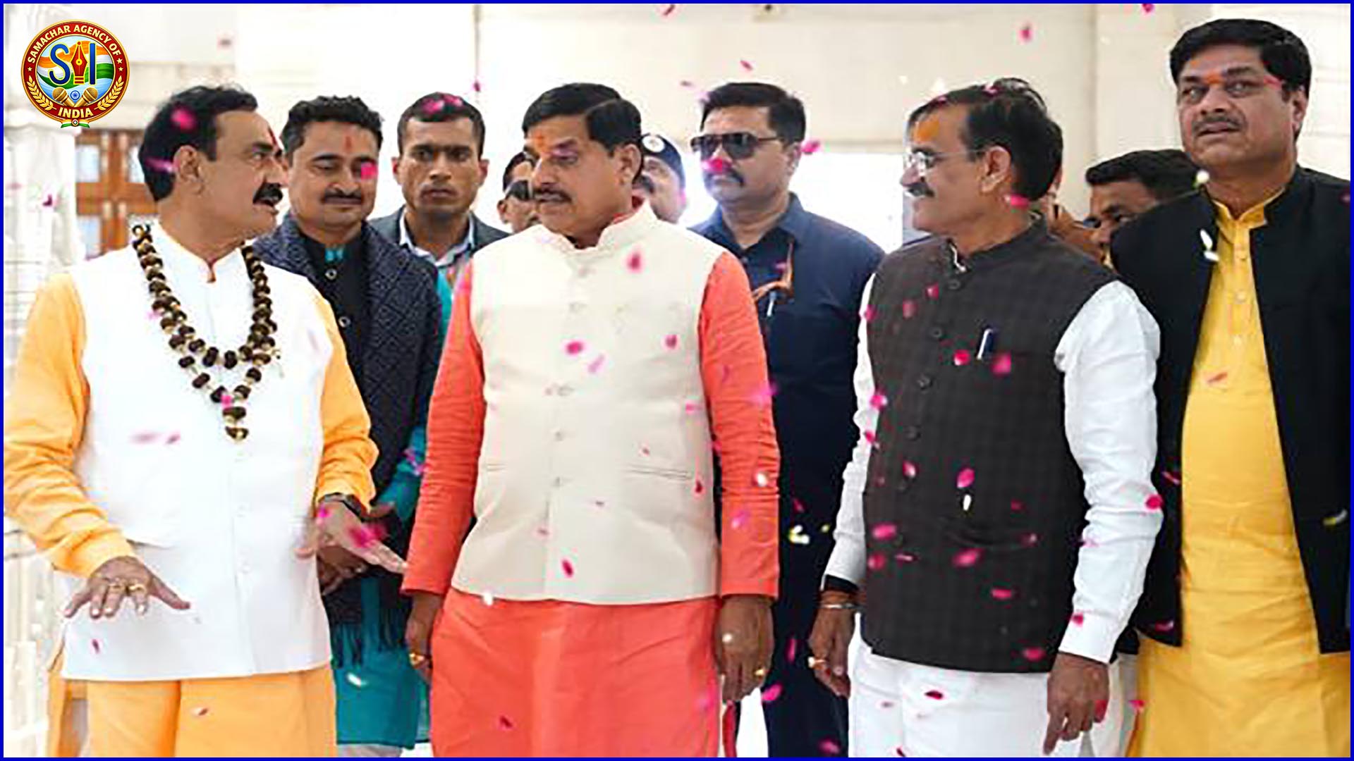 नवग्रह शक्तिपीठ डबरा में महाशिवरात्रि पर पहुंचे डॉ. मोहन यादव, बोले – अद्भुत आस्था का केंद्र